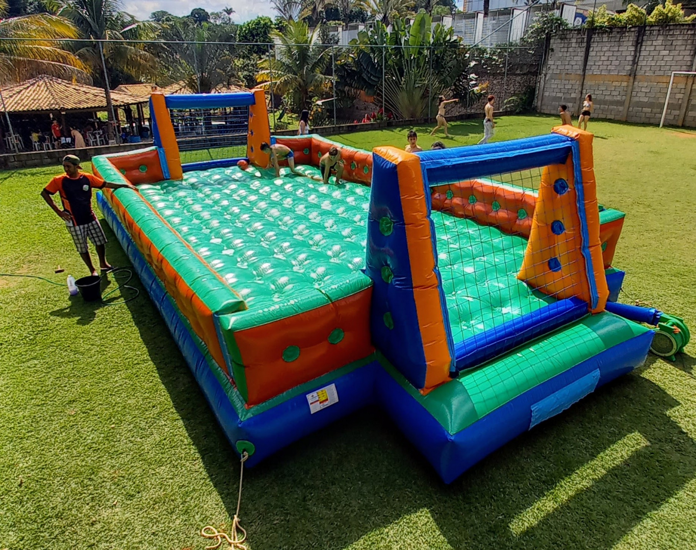 futebol de sabao home